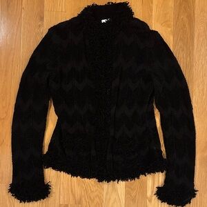 Nine West Black Knit Cardigan